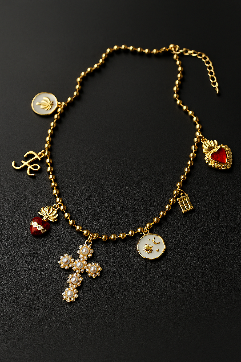 Faith & Symbols Charm Necklace