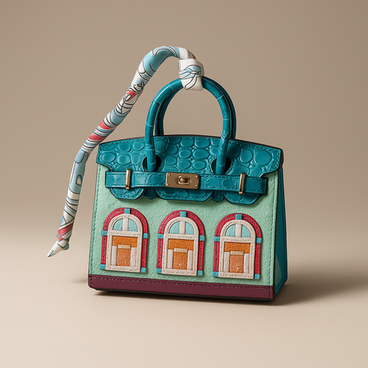 City Windows Bag Charm